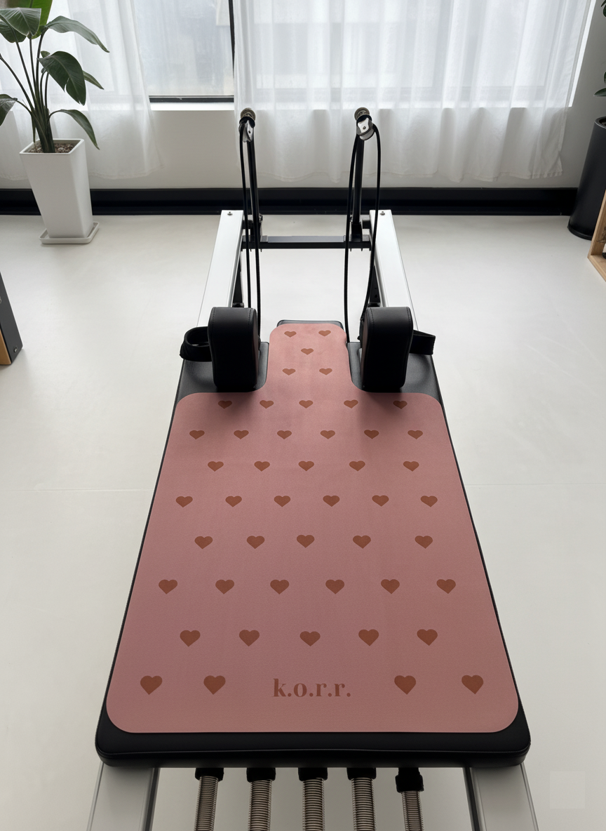 korr reformer mat with espresso tones