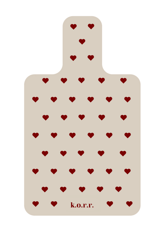 k.o.r.r. Reformer Mat Cozy Beige x Burgundy