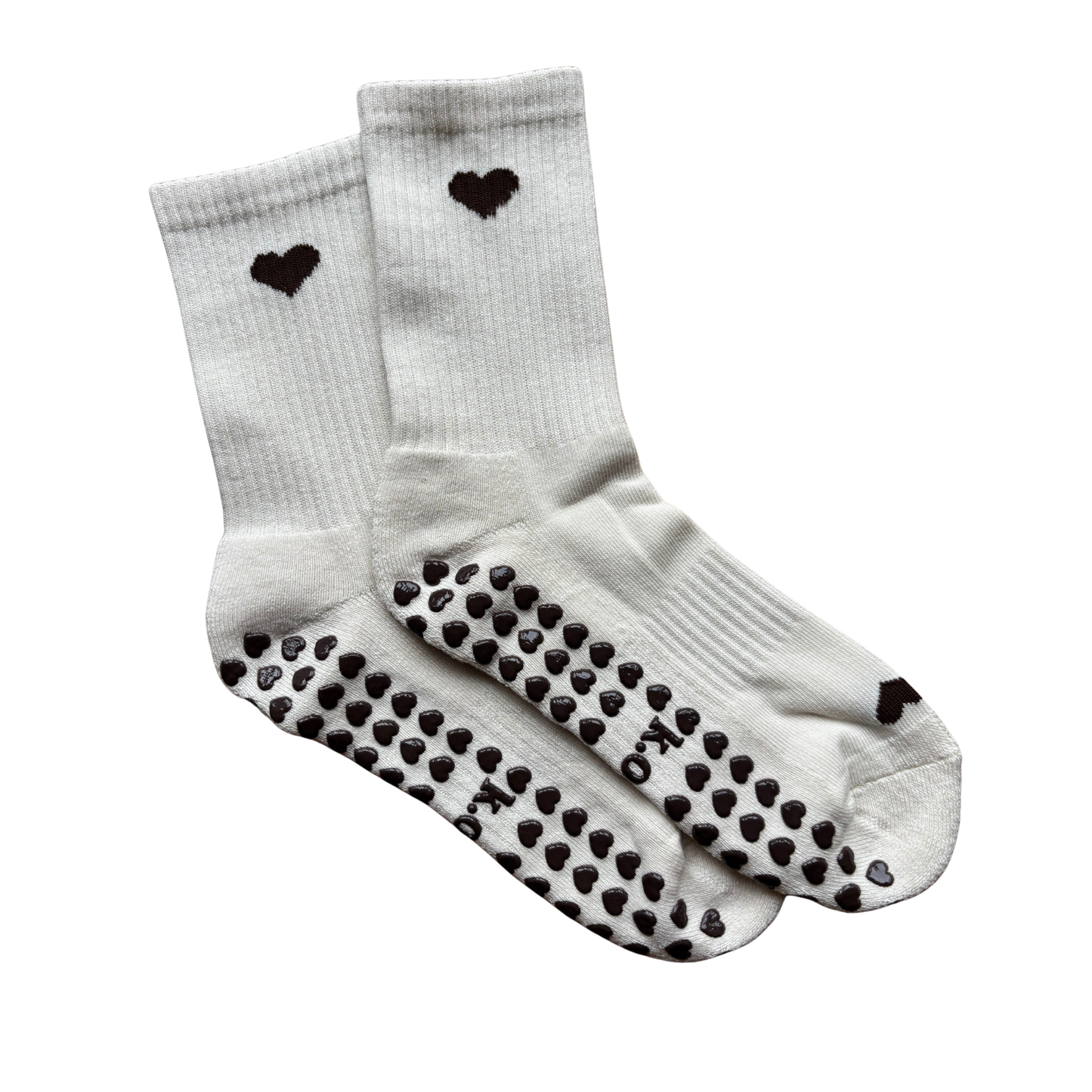 k.o.r.r. Espresso Heart Grip Sokken