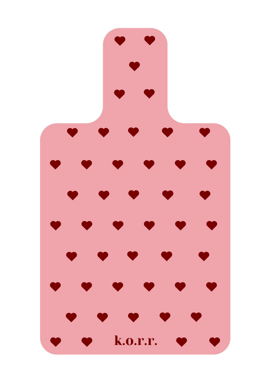k.o.r.r. Reformer Mat Pink x Hearts
