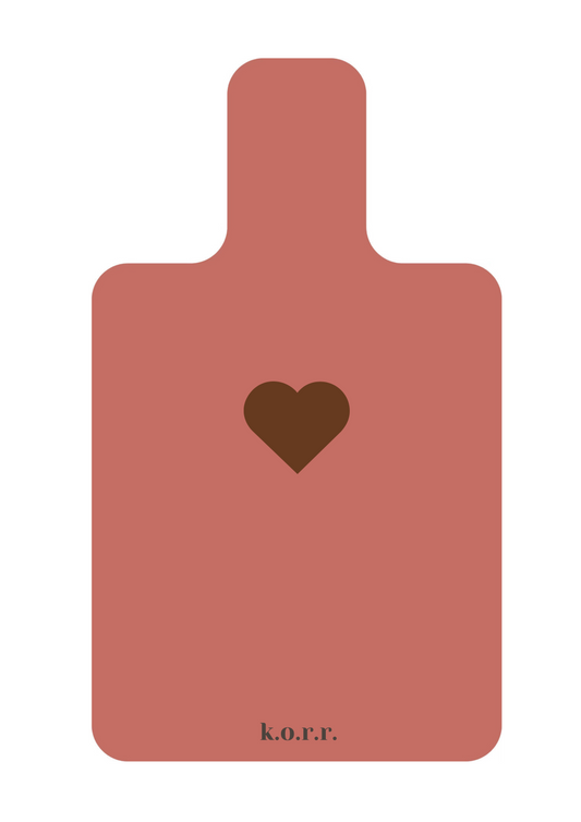 k.o.r.r. Reformer Mat Clay Heart