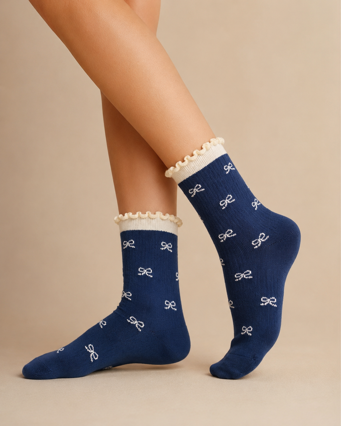 Midnight Colette Grip Socks