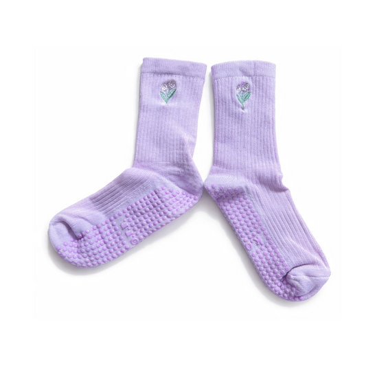Lavende Belle Grip Socks by KORRHAUS